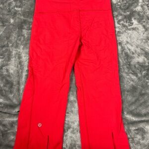 lululemon athletica Red Leggings